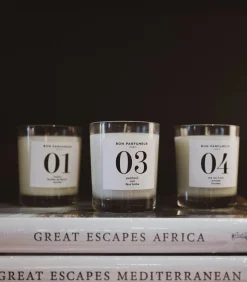 Bougie Parfumee 03 Patchouli, Cuir Et Feves De Tonka