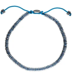 Bracelet Volta En Perles Africaines Et Argent