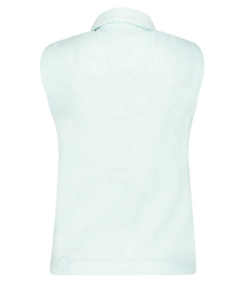 Cardigan Sans Manches Fidji Lagon