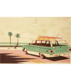 Carte Postale En Bois Turks And Caicos