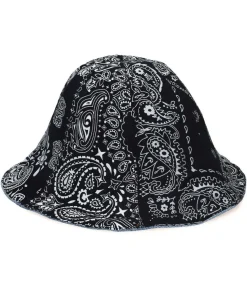 Chapeau Reversible Tulip Hat 70S Upcycle