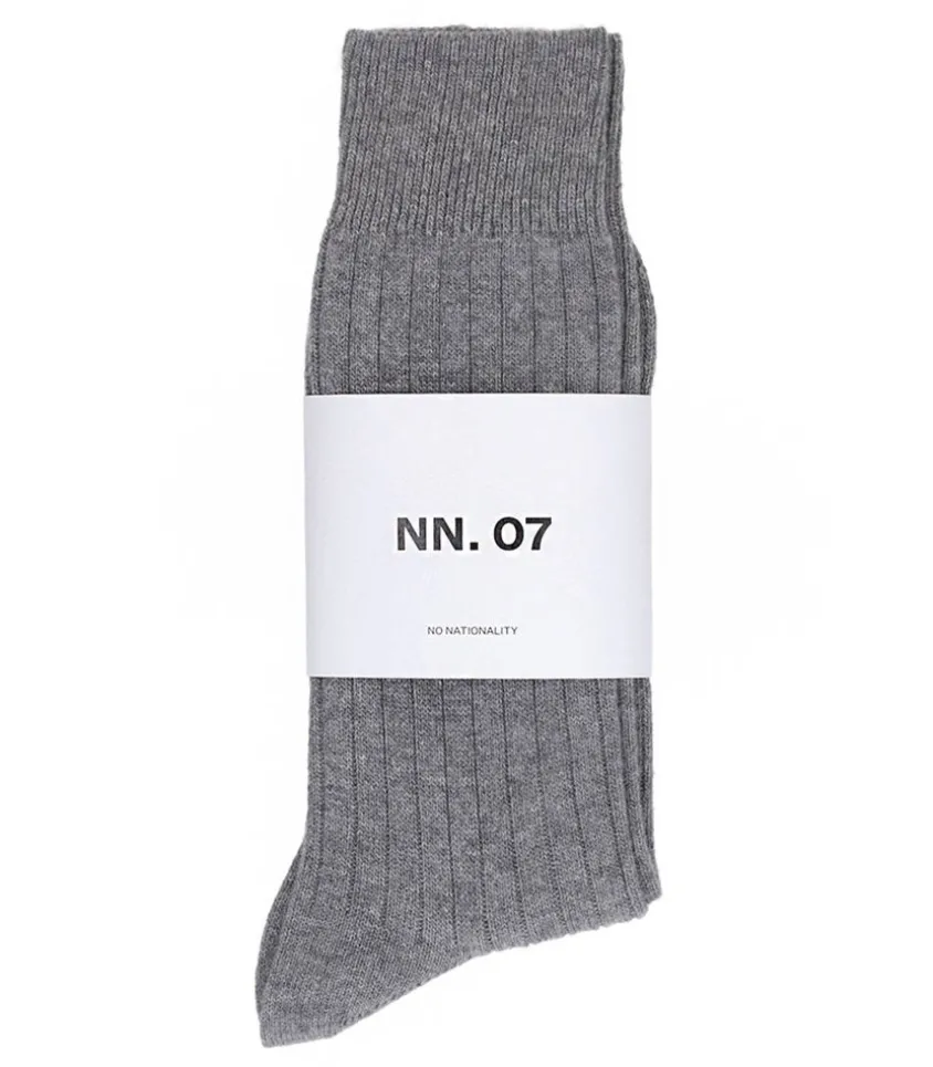 Chaussettes En Cachemire 9140 Gris Mel