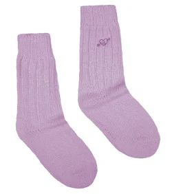Chaussettes Rib Socks Purple