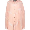 Chemise Oversize Mykonos Tie & Dye Powder Pink