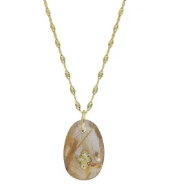 Collier Gaia N°1 Rutile Quartz