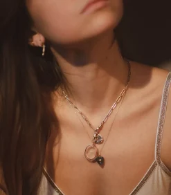 Collier Initiale N°5 Or