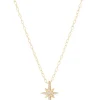 Collier North Star Diamant Or Jaune 40 Cm
