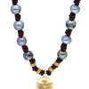 Collier Wonderland Perles Tahitiennes Et Or