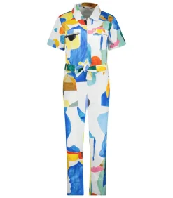 Combinaison Multicolore Motifs Abstraits