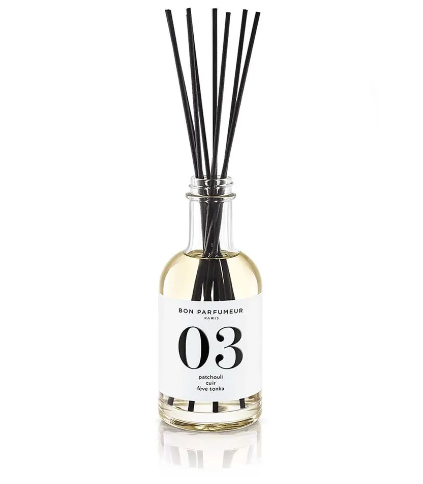 Diffuseur De Parfum D'intérieur 03 Patchouli, Cuir Et Feve Tonka 200 Ml