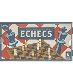 Echecs En Bois Professor Puzzle