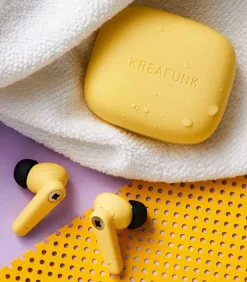 Ecouteurs Sans Fil Asense Soft Yellow