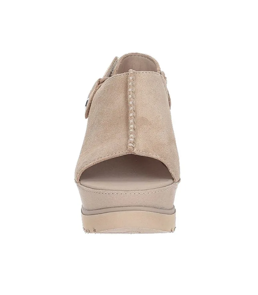 Espadrilles Compensees Abbot Adjustable Slide San