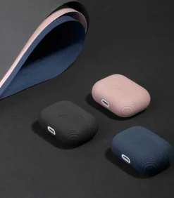 Etui En Silicone Texture Curve Case Pour Airpods Pro