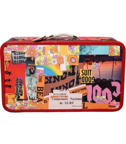 Grande Valise Customisee 61 X 35 X 20 Cm