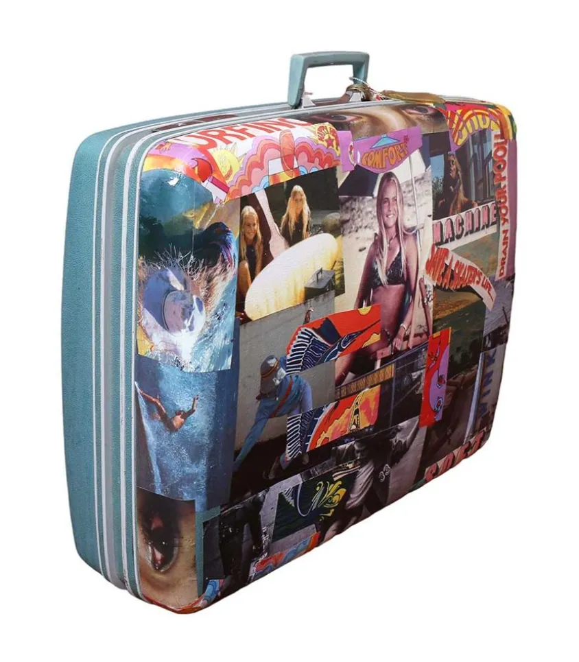 Grande Valise Customisee 66 X 52 X 17 Cm