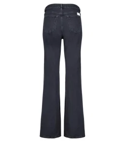 Jean Emily High Flared Noir Delave