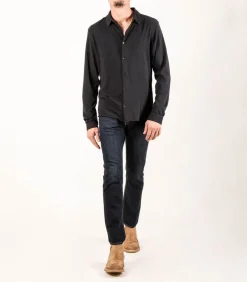 Jean Homme Greenfield Dress Straight Dark Blue