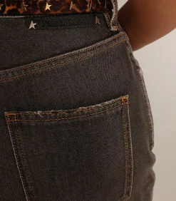 Jean Journey Frida Noir Stonewashed