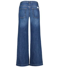 Jean Nadia Palazzo Over Clean Bleu