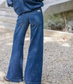 Jean Nadia Palazzo Over Destroy Bleu