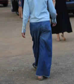 Jean Oversize Bleu D'Ete