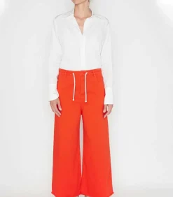 Jean Oversize Rouge Coquelicot