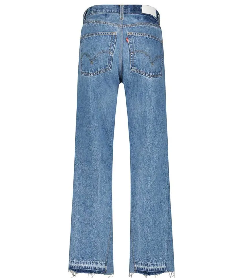 Jean 70S Ultra High Rise Wide Leg Indigo