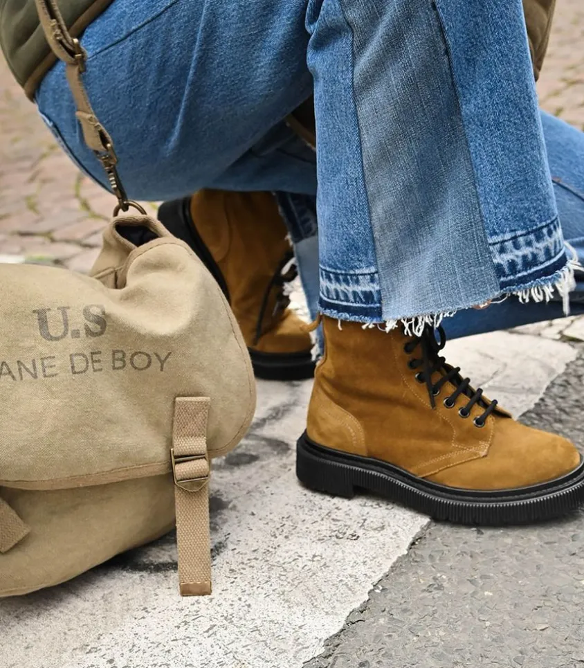 Jean 70S Ultra High Rise Wide Leg Indigo