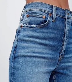 Jean 70S Ultra Highrise Wide Leg Indigo Storm