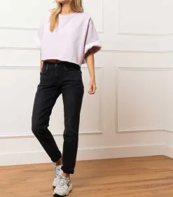 Jean Slim Cropped Le Garcon Pembroke