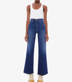 Jean Wideleg Crop The Tomcat Roller Sweet Lime