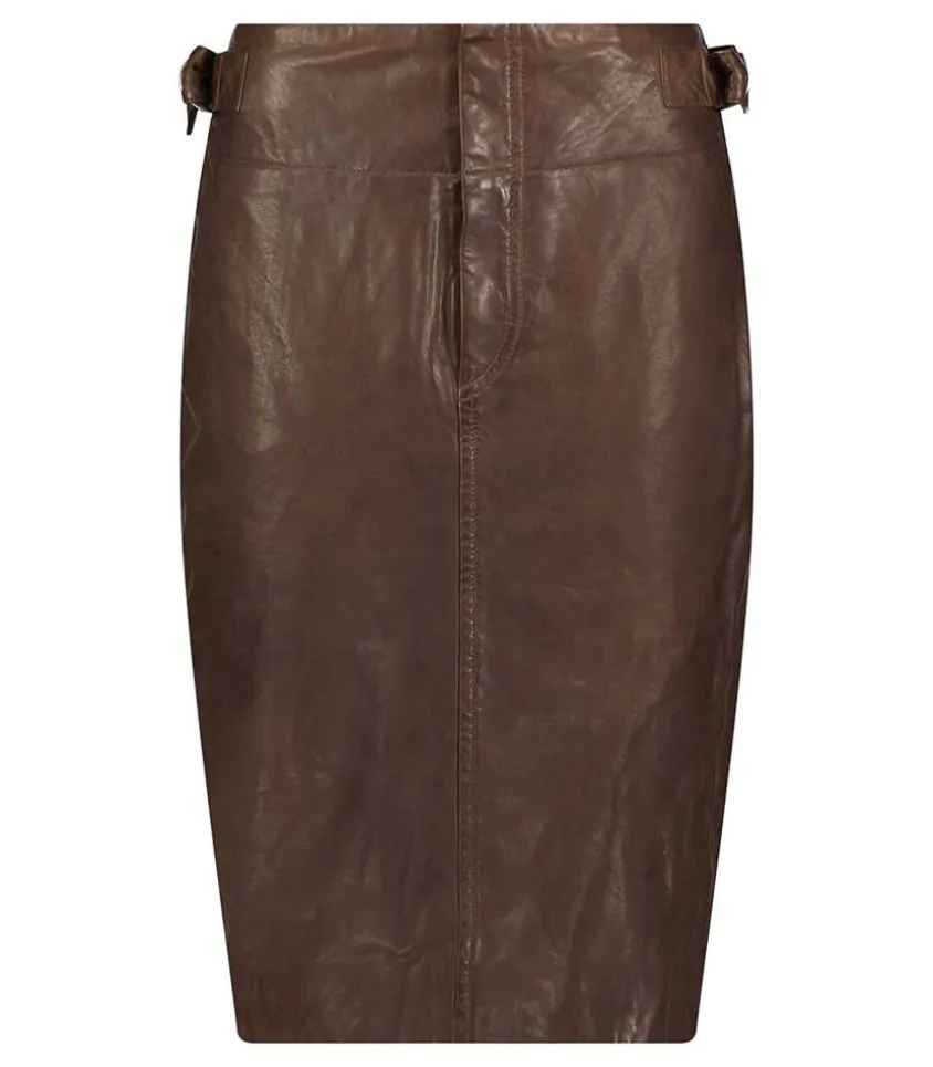 Jupe En Cuir Bertille