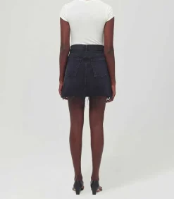 Jupe En Jean Criss Cross Hitchhike