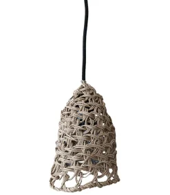 Luminaire Baladeuse Double 100% Papier Recycle Naturel