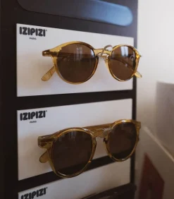 Lunettes De Soleil #D Golden Green