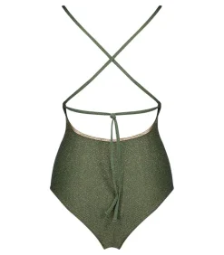 Maillot De Bain Une Piece Gilda Kaki