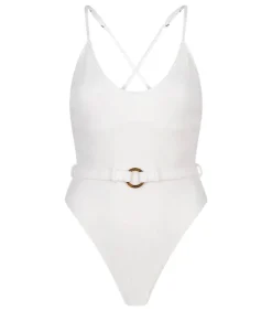 Maillot De Bain Une Piece Madison Off White