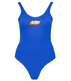 Maillot De Bain Une Piece Aerobic Tinto Blue