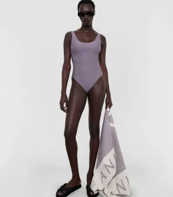 Maillot De Bain Une Piece Jace Violet