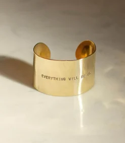 Manchette Gravee Everything Will Be Ok