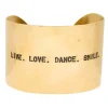 Manchette Gravee Live. Love. Dance. Smile