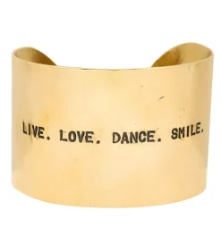 Manchette Gravee Live. Love. Dance. Smile