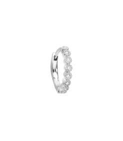 Mini Creole Madame Bovary Or Blanc Et Diamants