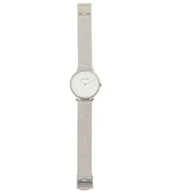 Montre 10.05 Cadran Rond Argente - 2 Bracelets