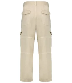 Pantalon Cargo Homme En Denim Terence Ecru