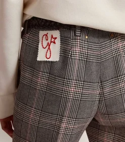 Pantalon Cigarette Golden Collection Prince De Galles