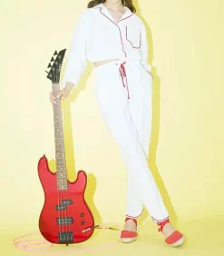 Pantalon Contemporary Popeline Blanc