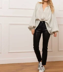 Pantalon En Cuir Jagger