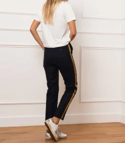 Pantalon Feutre A Bandes Algisa Garconne